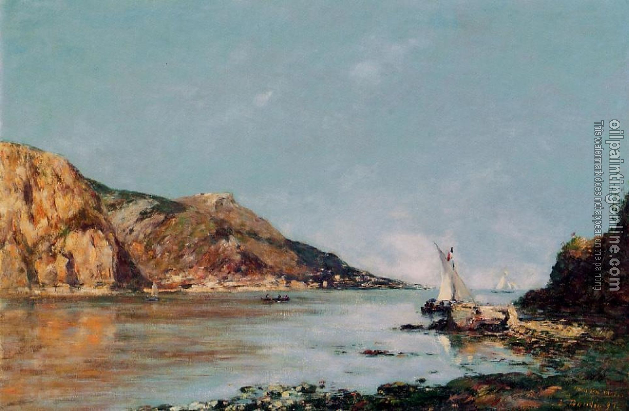 Boudin, Eugene - Fourmis Bay, Beaulieu